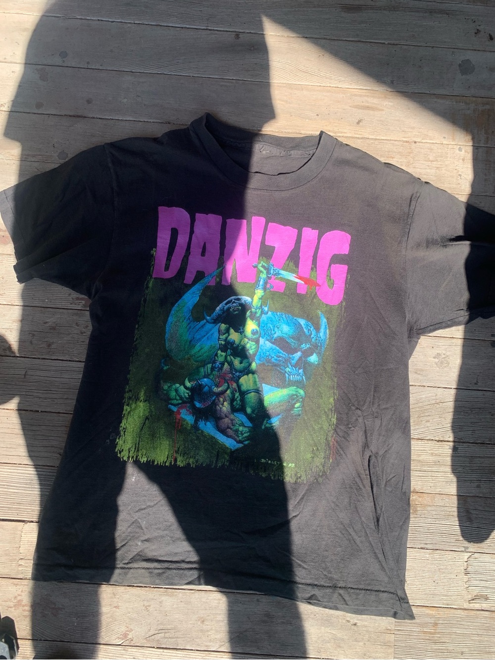 Danzig tour 1991 Vintage single stitch band shirt authentic T shirt good grade